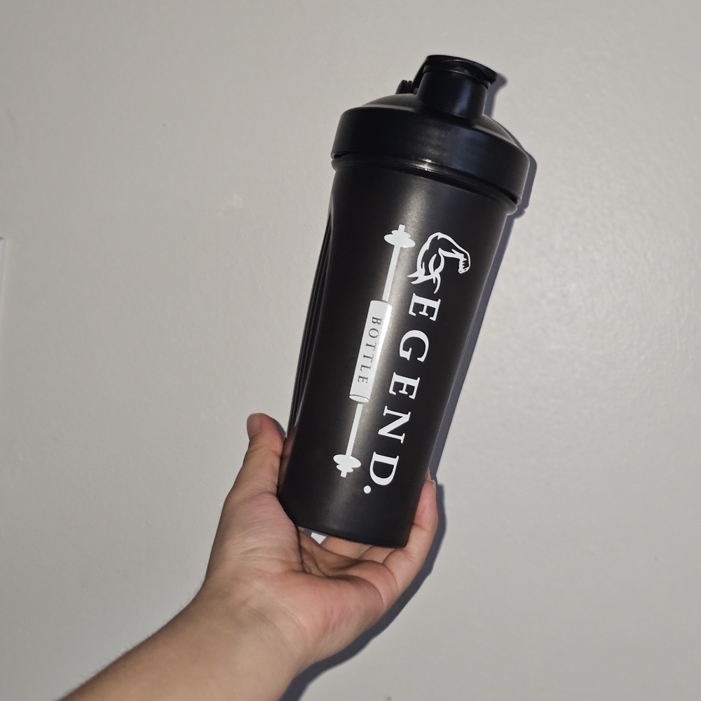 Black Shaker Bottle